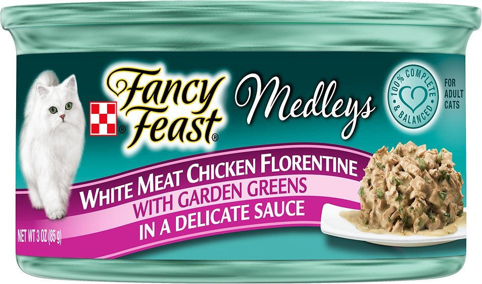 Wet Cat Food Fancy Feast Elegant Medleys Purina Fancy Feast High