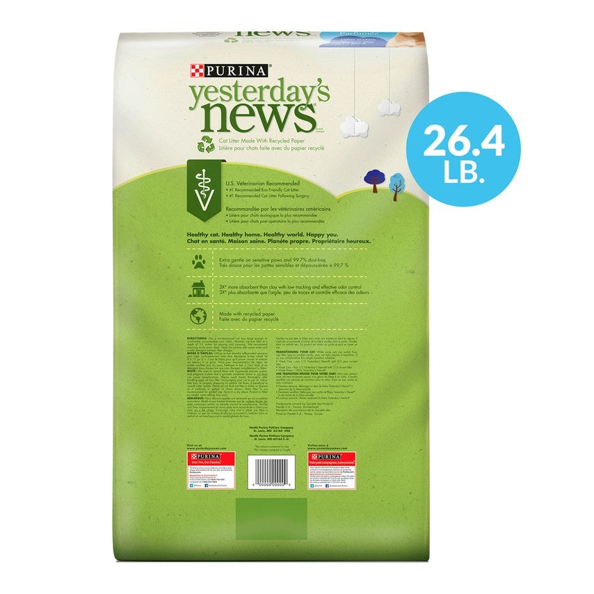 Yesterdays News Soft Texture Fresh Scent Litter – Pongo Pet