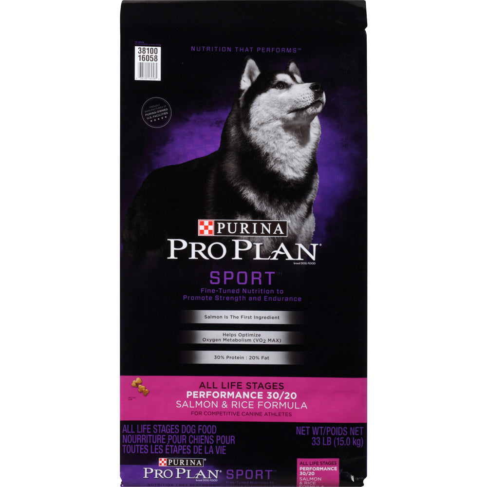 Purina Pro Plan Sport Performance 30/20 Salmon & Rice Formula Dog Food - Pet Valu Purina Pro Plan Sport Performance 30/20 Salmon & Rice Formula Dog Food - Pet Valu
