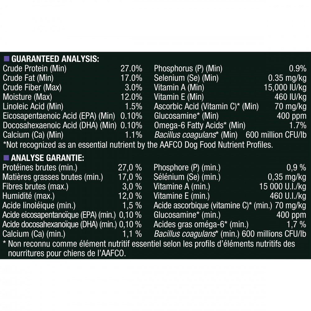 Purina Pro Plan All Ages Sport Small Bites 27/17 Lamb Rice Formula Dry  Dog Food