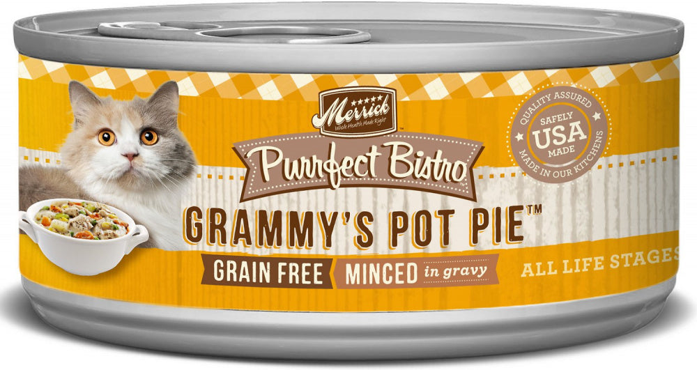 Merrick Purrfect Bistro Grammy's Pot Pie Grain Free Canned Cat Food