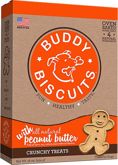 Cloud Star Buddy Biscuits Oven Baked Peanut Butter Dog Treats