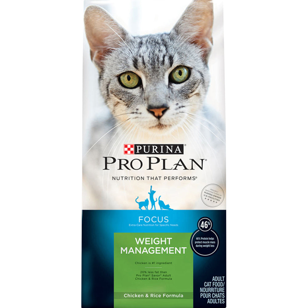 Purina Pro Plan Focus Weight Management Chicken & Rice Formula Dry Cat Food
