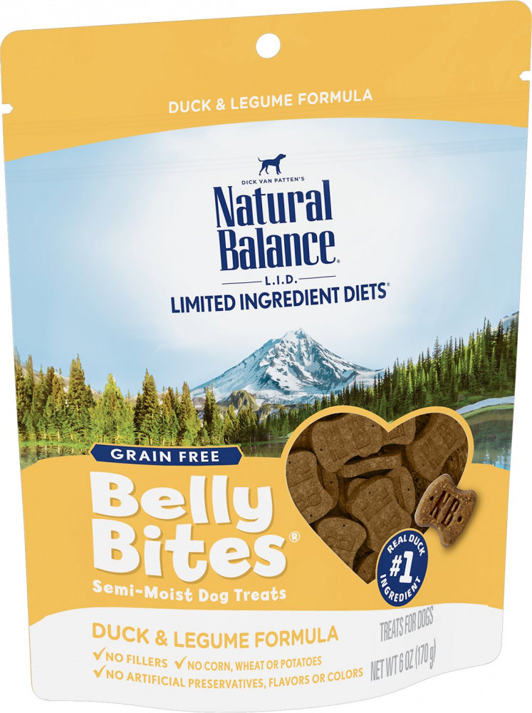 Natural Balance Belly Bites Soft Duck Treats