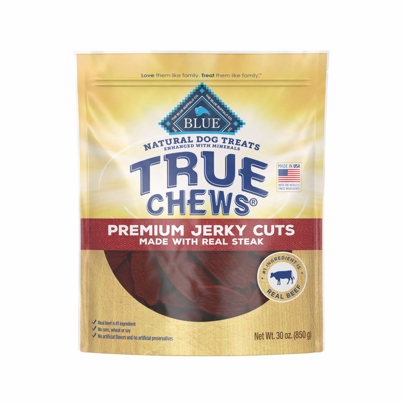 Blue Buffalo Truechews Steak Jerky Dog Treats