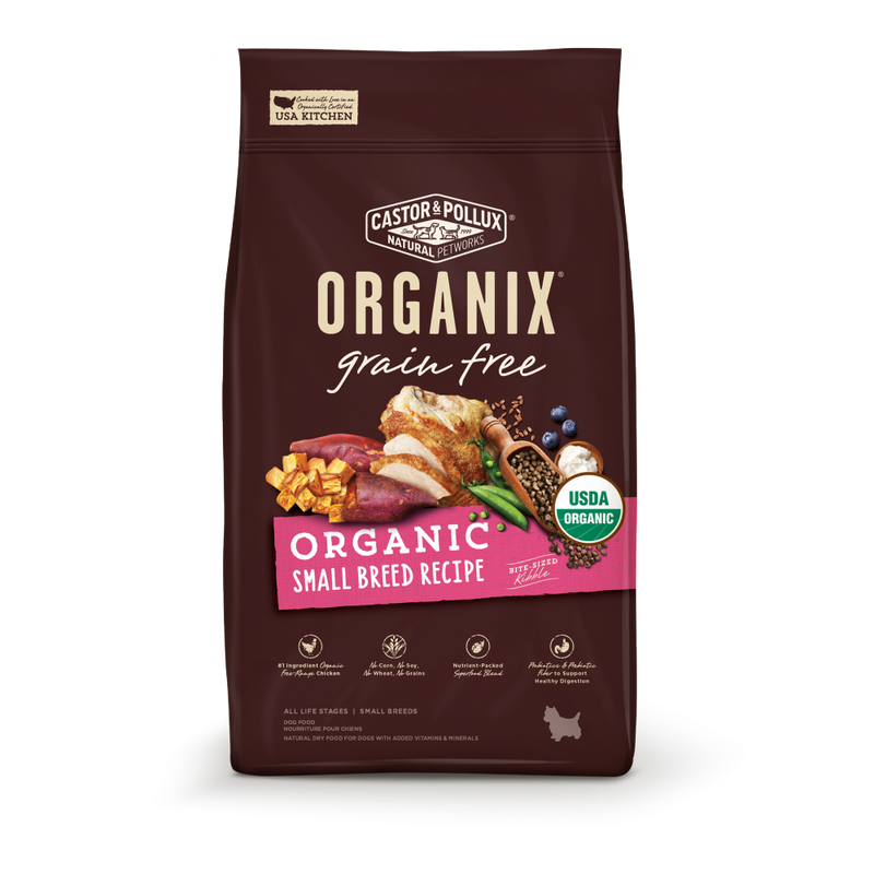 Castor and Pollux Organix Grain Free Organic Small Breed Dry Dog Food