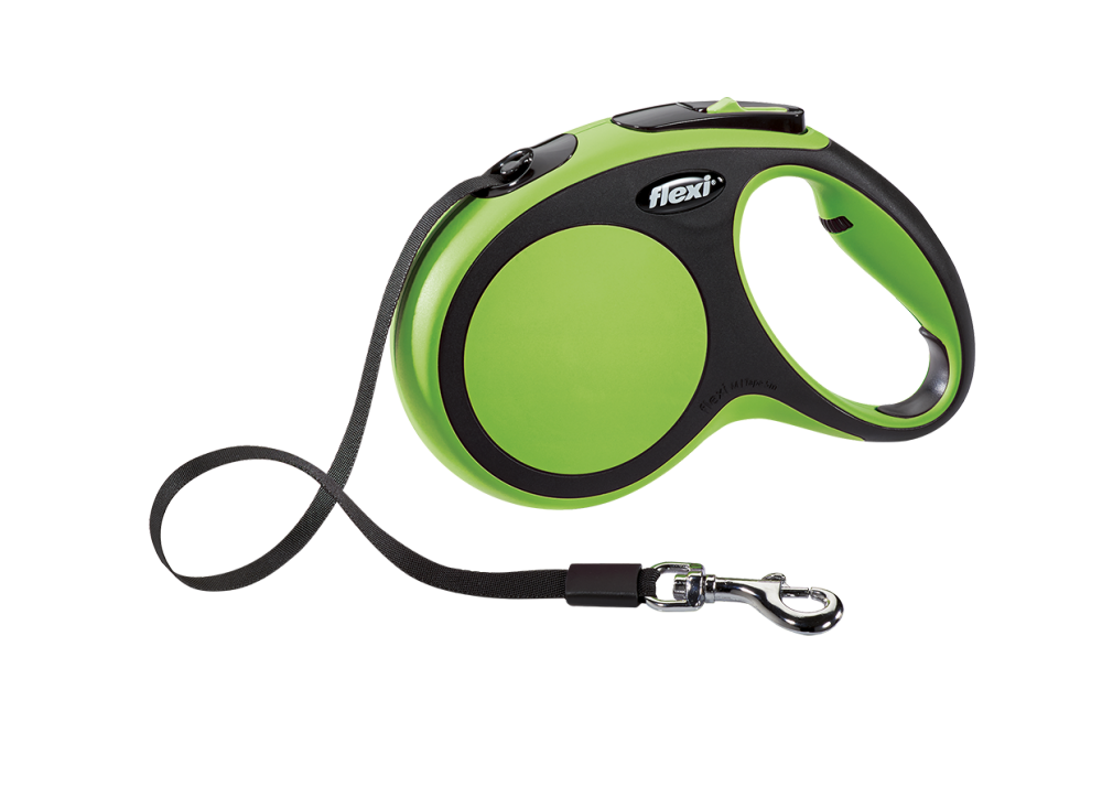 Retractable Dog Leash With Blue LED Lights – USB Rechargeable, 270cm Rope, Clear Housing For Night Walks