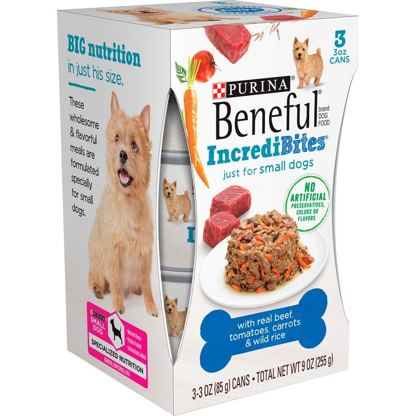 Incredibites Dog Food For Small Dogs Beneful Incredibites Wet Dog