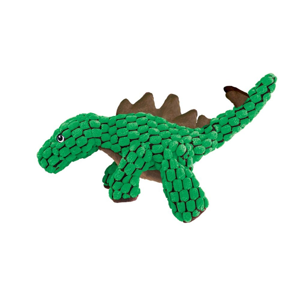 KONG Dynos Stegosaurus Plush Dog Toy