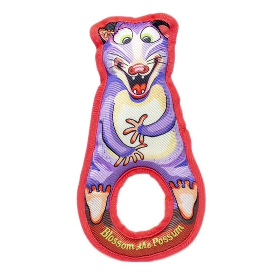 Fuzzu Grab Nabbers Blossom the Possum Dog Toy