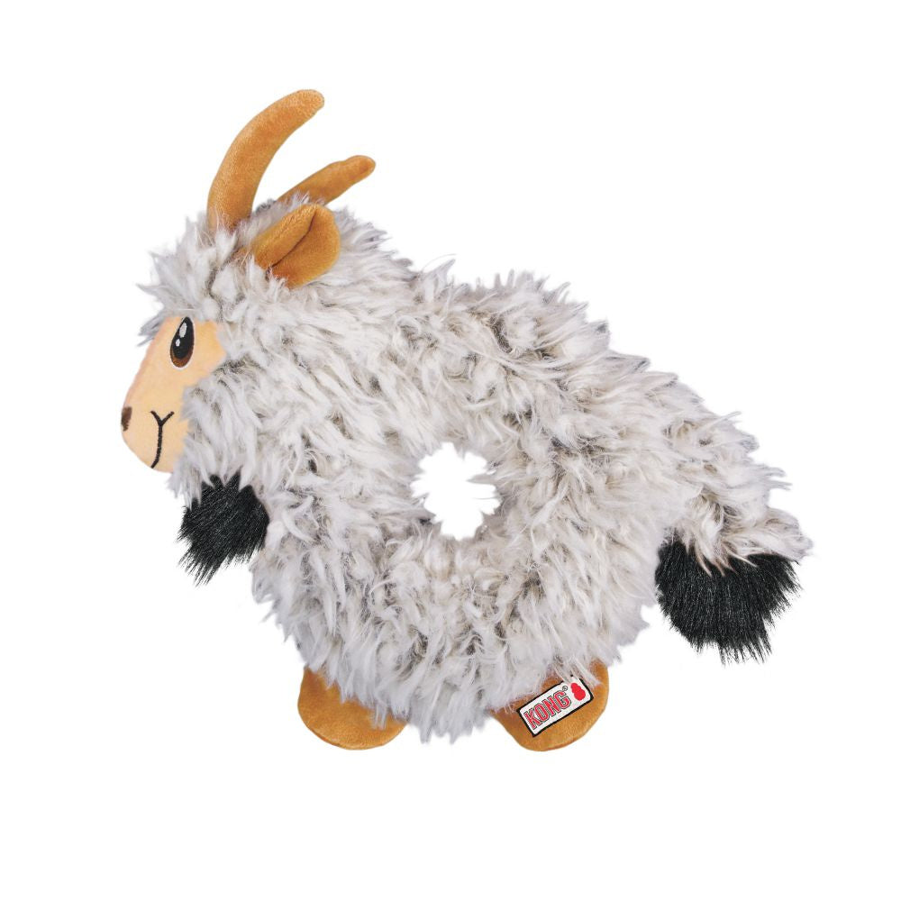 KONG Trekkers Goat Dog Toy