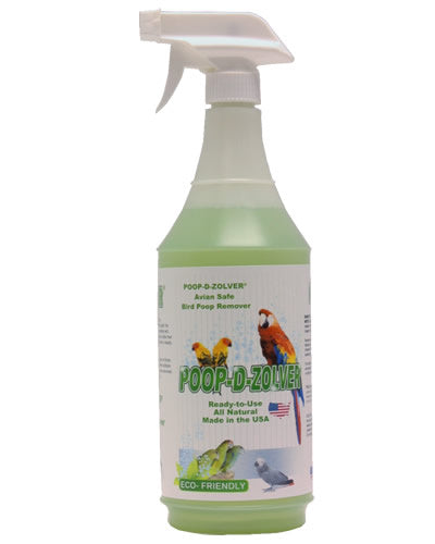 A & E PoopDZolver Spray Bird Cage Cleaner