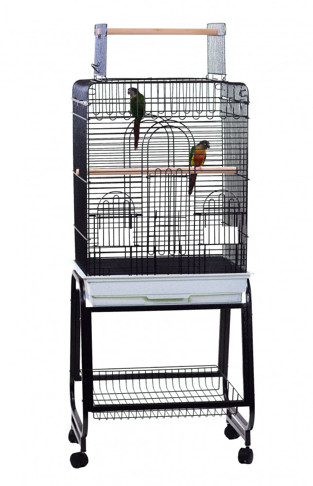 A & E Open Flattop Cage Bird Cage