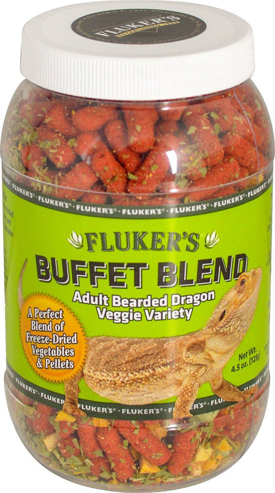Fluker's Adult Bearded Dragon Veggie Variety Food