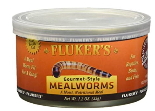 Fluker's Gourmet Canned Mealworms