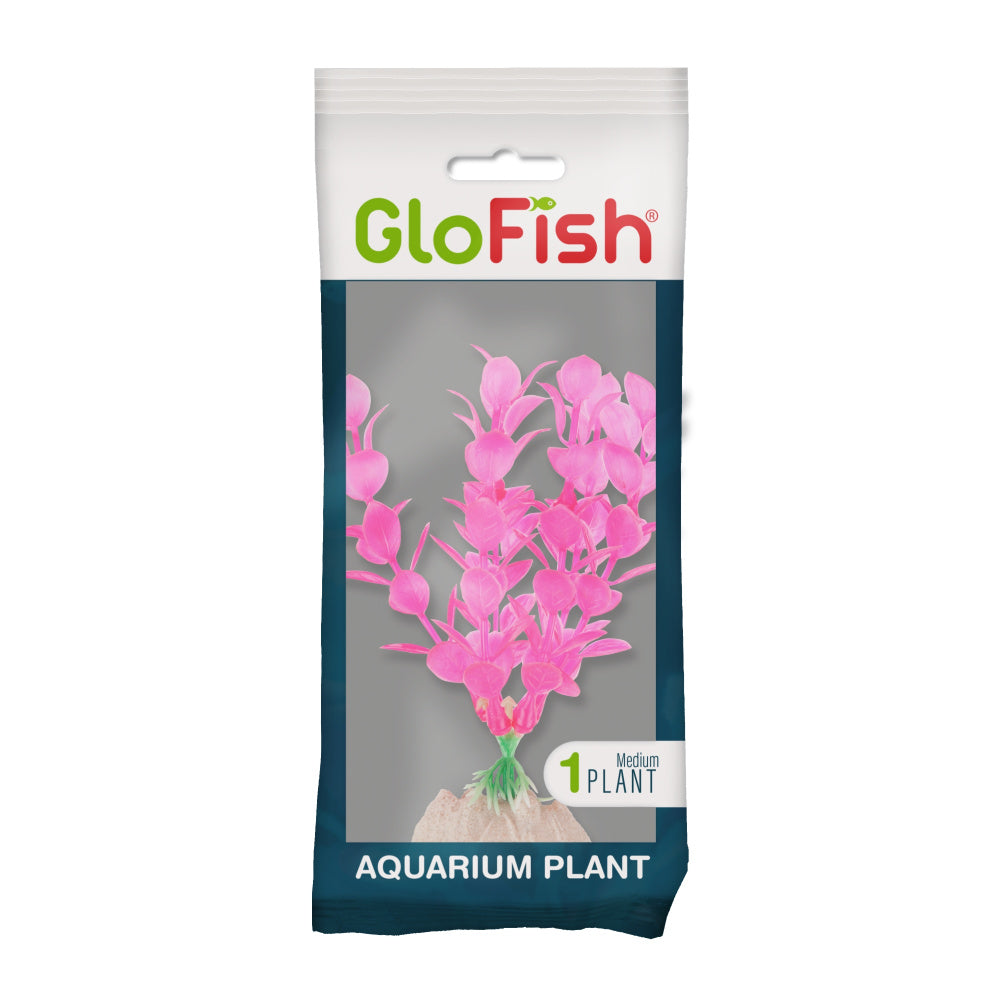 GloFish Plant Medium Orange Tank Accessory
