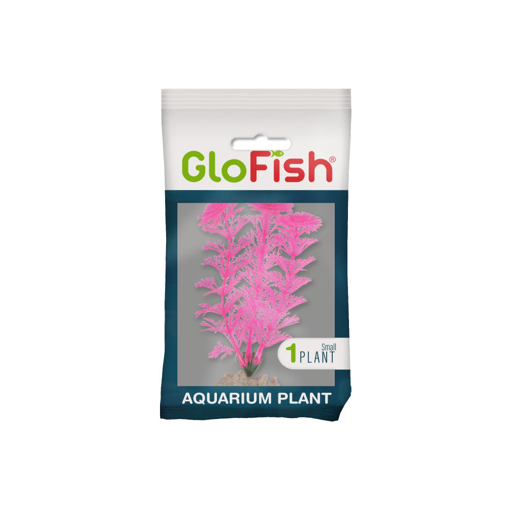 GloFish Plant Small Pink Tank Accessory