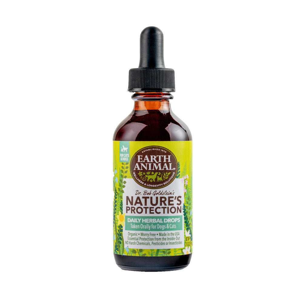 Earth Animal Nature's Protection Flea & Tick Prevention Daily Internal Herbal Drops