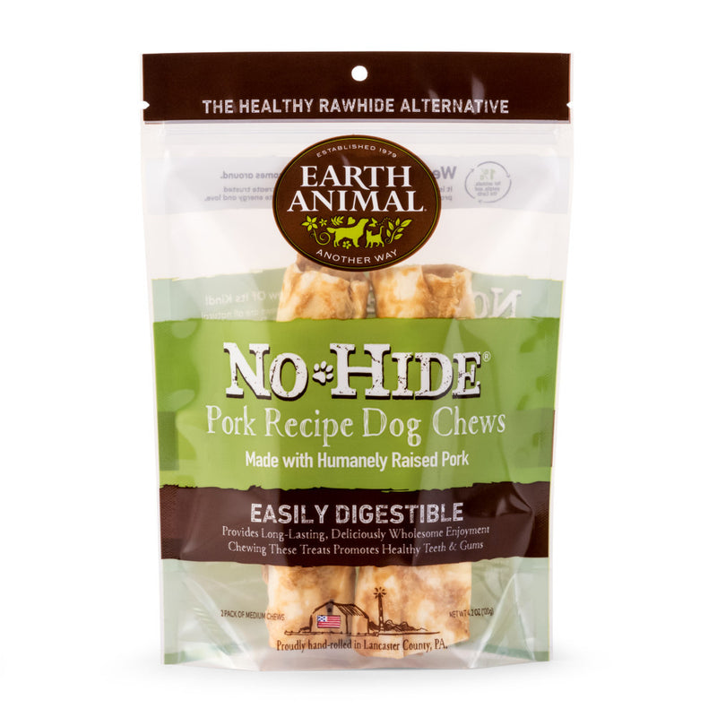 Earth Animal No-Hide Pork Dog Chews